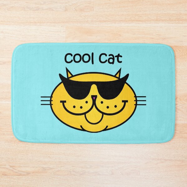 Item preview, Cool Cat 2 - Mellow Yellow designed and sold by RawSunArt.