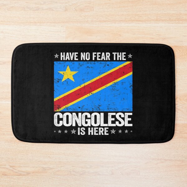 Item preview, Have No Fear The Congolese Is Here  Congo Flag Design designed and sold by JJDzignsShop.