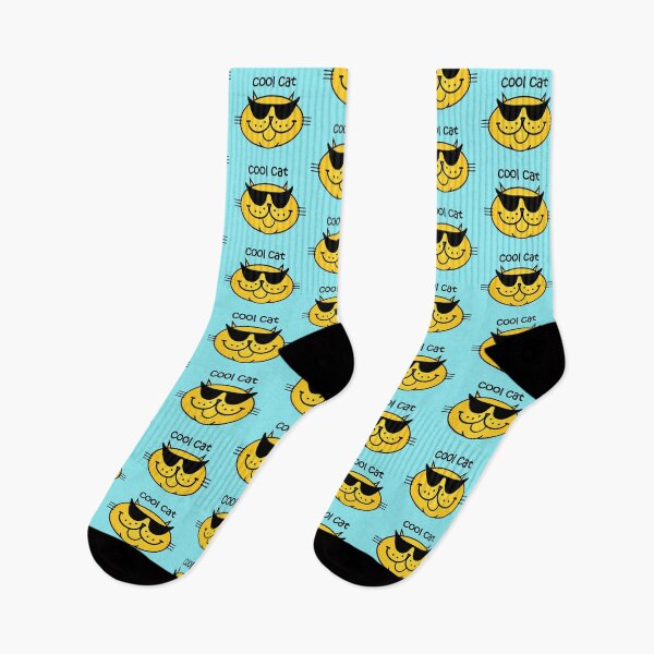 Item preview, Cool Cat 2 - Mellow Yellow designed and sold by RawSunArt.