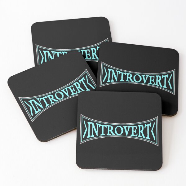 Item preview, Introvert-Blue designed and sold by BLACKSUN-SHOP.