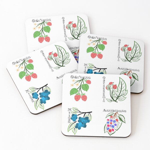 Item preview, Ojibwe Berries 01  designed and sold by KendraHowland.