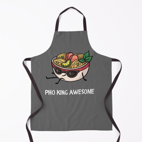 Item preview, Pho King Awesome (White) designed and sold by KarebearsTees.