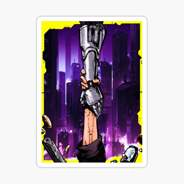Cyberpunk Connections Sticker