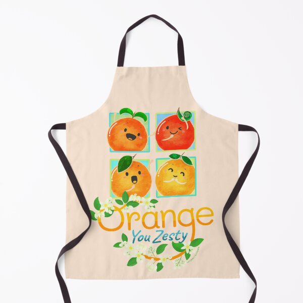 Item preview, Orange You Zesty - Punny Garden designed and sold by PunnyGarden.