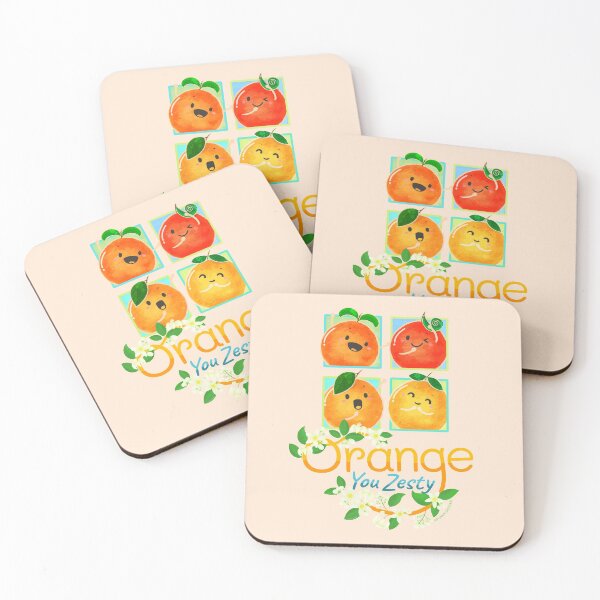 Item preview, Orange You Zesty - Punny Garden designed and sold by PunnyGarden.