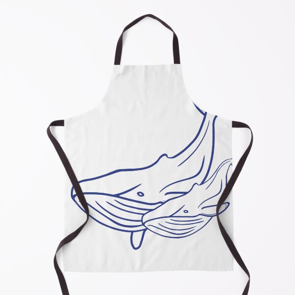 Item preview, Blue whales, Line art designed and sold by Antoine Marineau Bélanger.