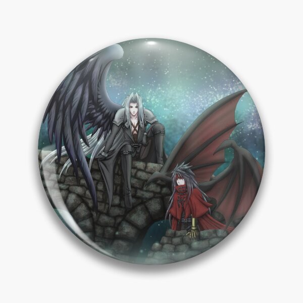 Item preview, Sephiroth + Vincent Valentine : Ruins designed and sold by timeless3wings.