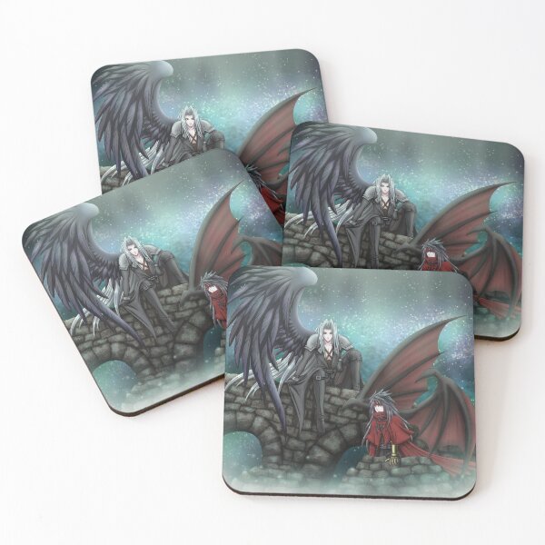 Item preview, Sephiroth + Vincent Valentine : Ruins designed and sold by timeless3wings.