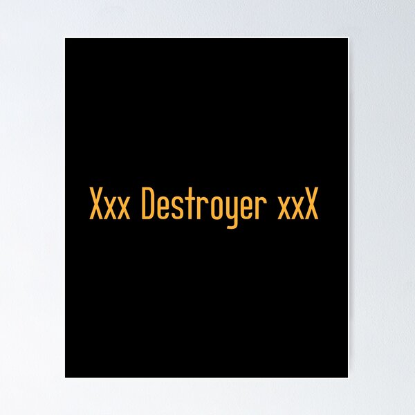 Item preview, Funny Destroyer Gamer Meme designed and sold by Wachi-A.