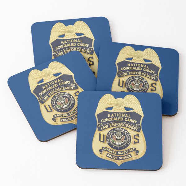 Item preview, Police Officer National Concealed Carry Badge designed and sold by Lawrence Baird.