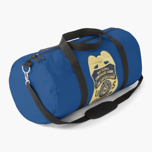 Amazon.com | Personalized Blue Thin Line Flag Duffle Bag Gym Bags Custom  Police Gifts | Sports Duffels