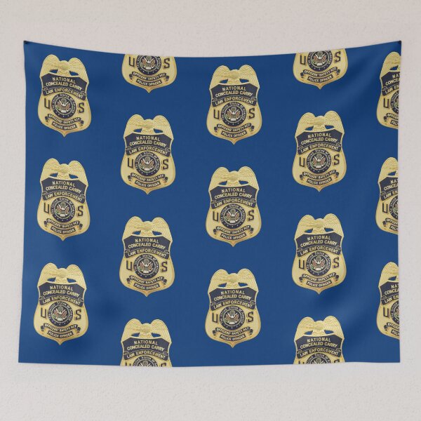 Item preview, Police Officer National Concealed Carry Badge designed and sold by Lawrence Baird.