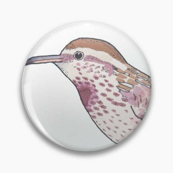 Item preview, Cactus Wren bird species watercolor art designed and sold by TheWaterBirds.