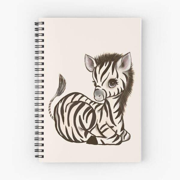 Item preview, Cute Animal Zebra Wildlife Illustration  designed and sold by fluffibee.