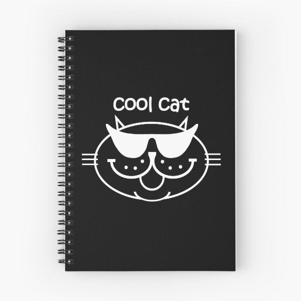 Item preview, Cool Cat 2 - White Outline designed and sold by RawSunArt.