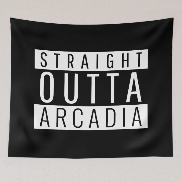 Item preview, Straight Outta Arcadia California designed and sold by Teelogic.