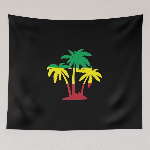 Item preview, Rasta palm tree designed and sold by Fly360design.
