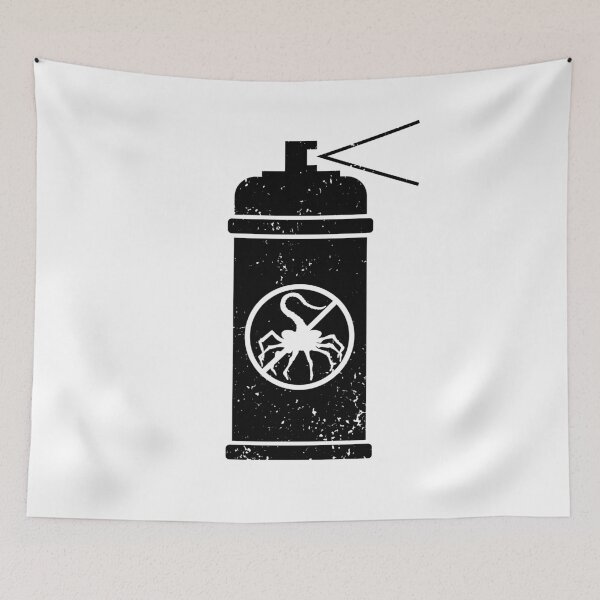 Item preview, Bug Spray - facehugger - blk designed and sold by CCCDesign.
