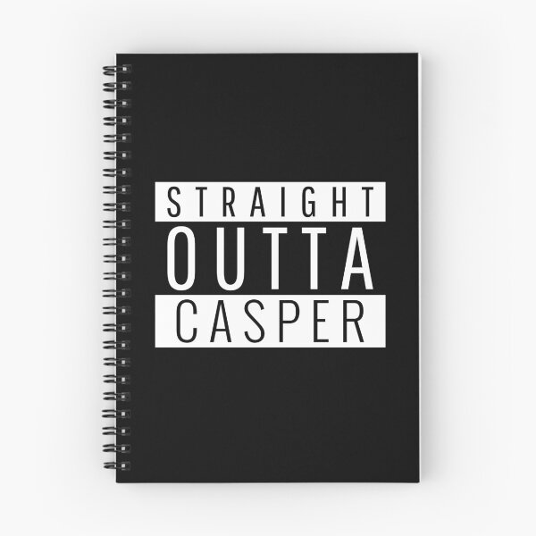 Item preview, Straight Outta Casper Wyoming designed and sold by Teelogic.