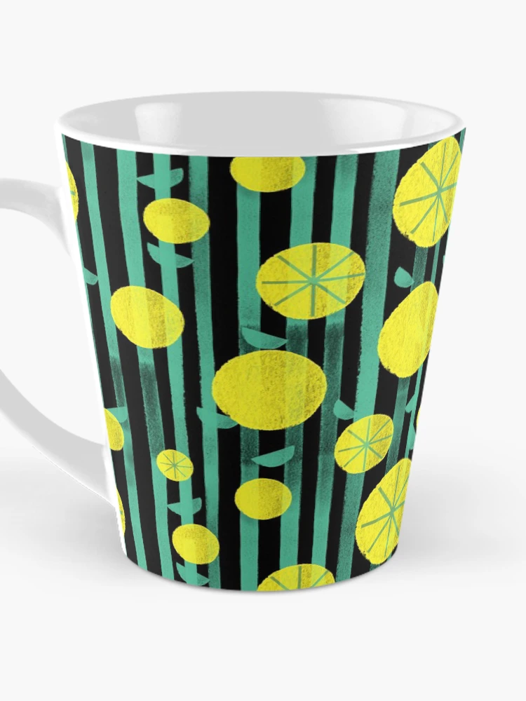 Thumbnail 3 of 4, Coffee Mug, Chic Spring Lemon Pattern designed and sold by RelatableTexts.
