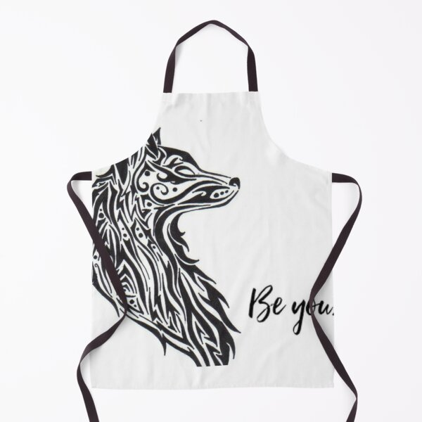 Item preview, Be You Tribal Wolf Line Art Motivational designed and sold by Babelon.