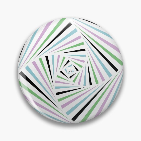 Item preview, White Spiral 4 Opt Art Optical Ilusion Sacred Geometry Psy Art Lines designed and sold by OtherSpaceX.