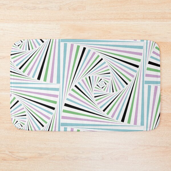 Item preview, White Spiral 4 Opt Art Optical Ilusion Sacred Geometry Psy Art Lines designed and sold by OtherSpaceX.
