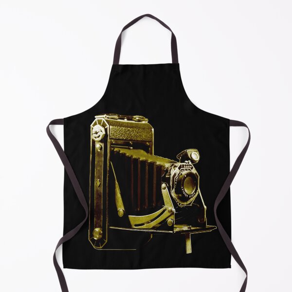 Item preview, Vintage Film Camera in Sepia on Black designed and sold by GraffitiSoup.