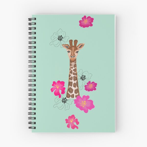 Item preview, Giraffe and flowers romanti designed and sold by GraziBarth.