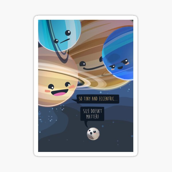 Size DOES matter - Manchmal kommt es DOCH auf die Größe an Sticker