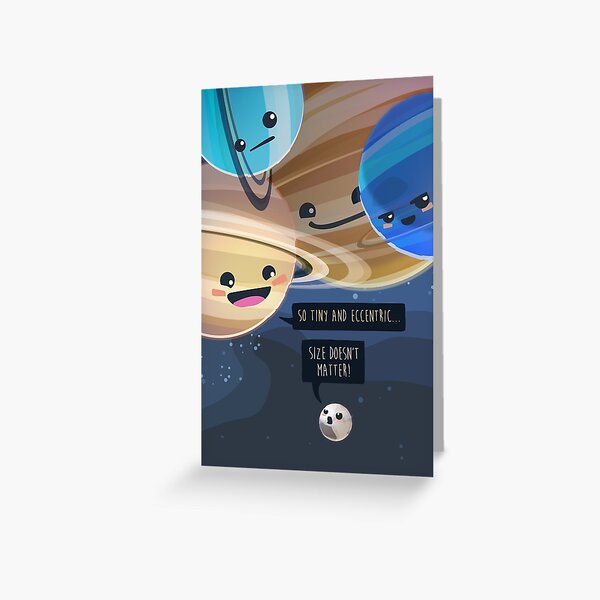 Size DOES matter - Manchmal kommt es DOCH auf die Größe an Greeting Card