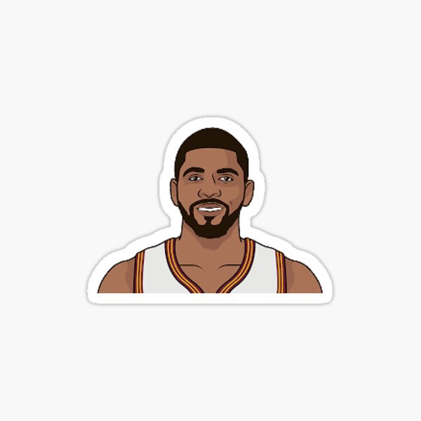 Cartoon Kyrie Stickers | Redbubble