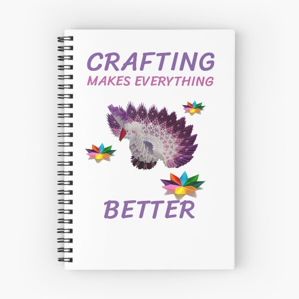 Item preview, Crafting makes everything better <Peacock> designed and sold by DivineLiveShop.