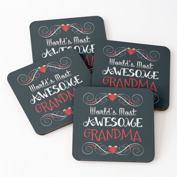 Aperçu de l'œuvre Nous aimons notre grand-mère créée et vendue par mydesignsbylar.