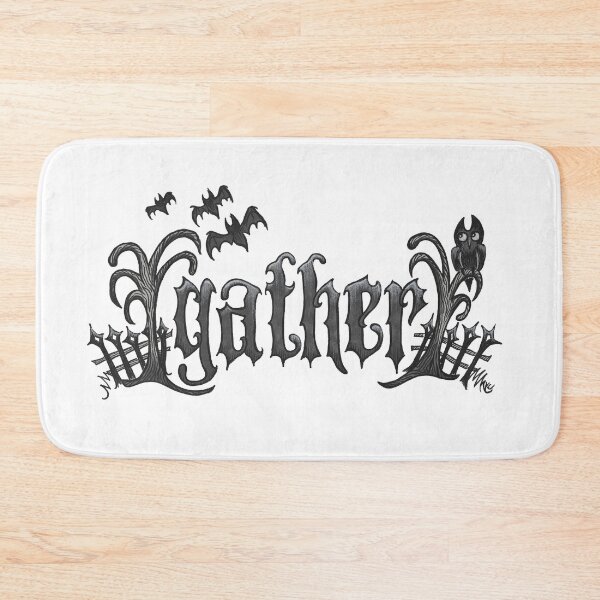 Item preview, Gothic Gather - Halloween (No Background) designed and sold by The White Bat.