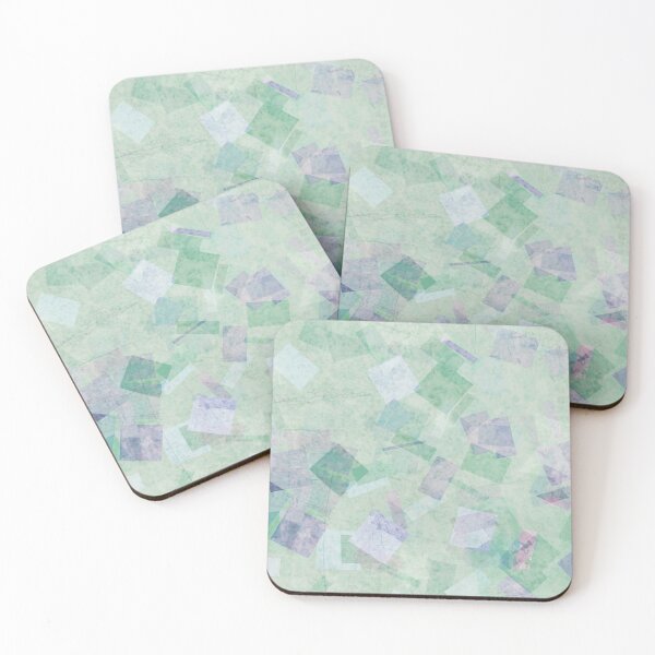 Item preview, Minty squares designed and sold by JustLagoons.