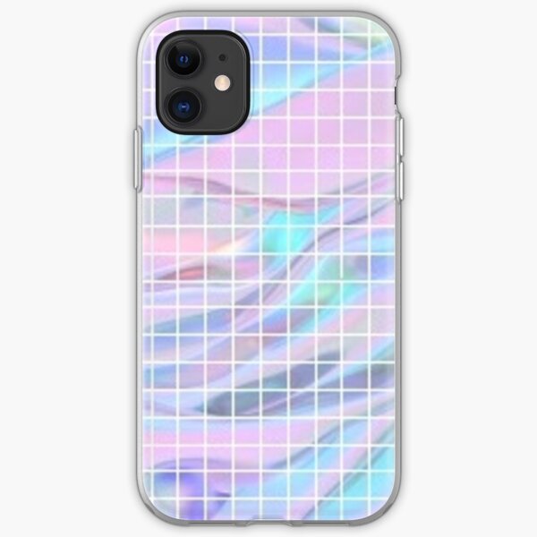 Holographic Grid iPhone Soft Case