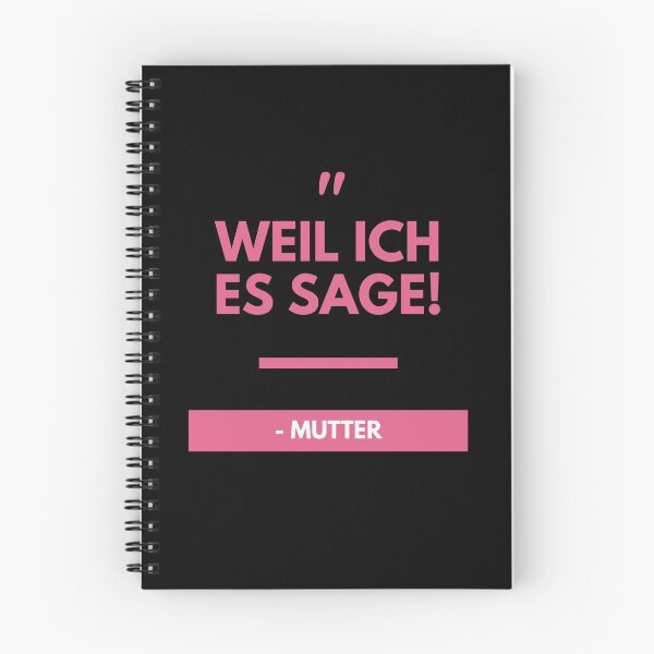 Artikelvorschau, Weil ich es sage Zitat Mutter Muttertag Mama entworfen und verkauft von DerEmmat.