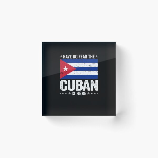 Item preview, Have No Fear The Cuban Is Here  Cuba Flag Design designed and sold by JJDzignsShop.