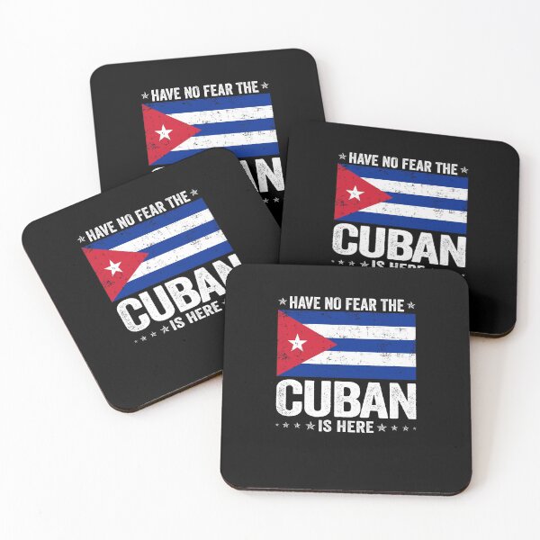Item preview, Have No Fear The Cuban Is Here  Cuba Flag Design designed and sold by JJDzignsShop.