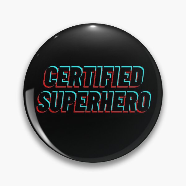 Item preview, Certified Superhero designed and sold by Wagdy-online.