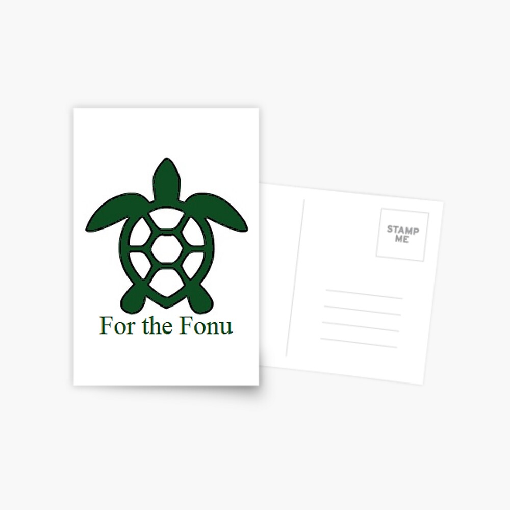 For the Fonu Postcard
