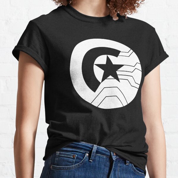 Captain USA Damen T-Shirt amercia hero avenger first avengers comic superheld