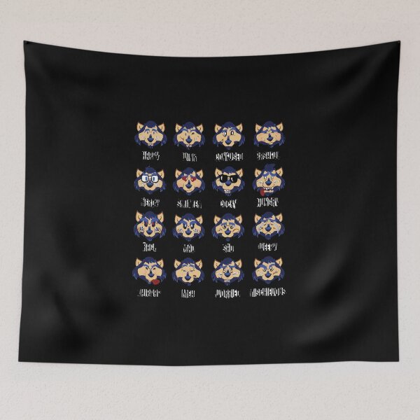 Item preview, Werewolf Emoji Board  designed and sold by uma7533.