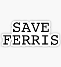 Save ferris Sticker