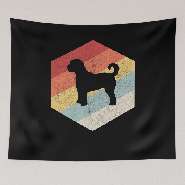 Item preview, goldendoodle dog art retro vintage funny goldendoodle gifts designed and sold by alaechamlal.