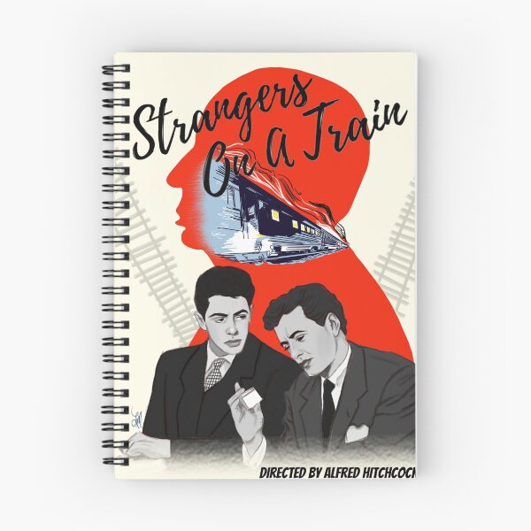 Item preview, Strangers On A Train (‘51) Poster designed and sold by FromTheArchives.
