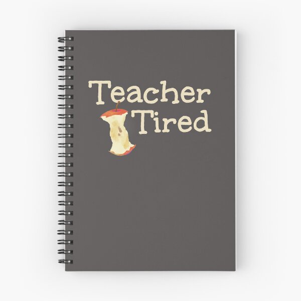 Item preview, Teacher Tired apple core  designed and sold by Diana Garrison.
