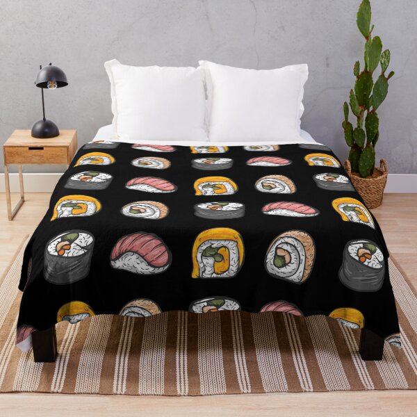 Item preview, Sushi Rolls Japanese Food designed and sold by TheButtonCrew.
