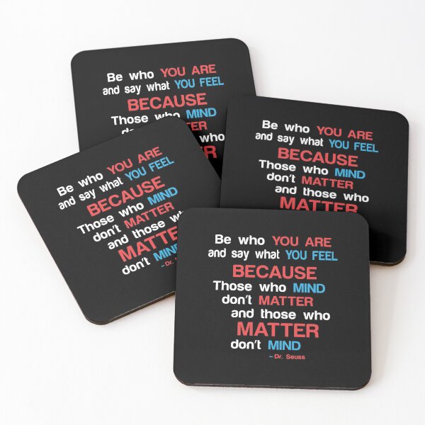 Item preview, Those Who Mind Don't Matter And Those Who Matter Don't Mind Gift designed and sold by TTFMerch.